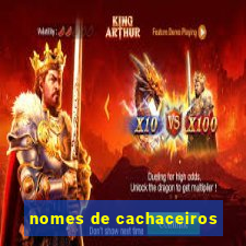 nomes de cachaceiros